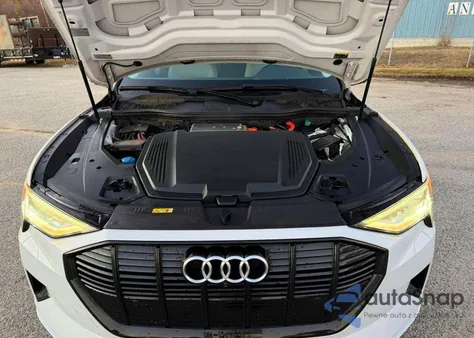 2021 Audi E-Tron Premium from USA, damaged, VIN WA1AAAGE8MB010286
